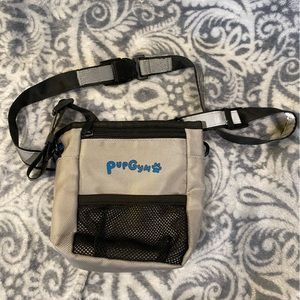 Like new dog walk/training bag/waist pack/belt bag w/reflective strap by Pupgym